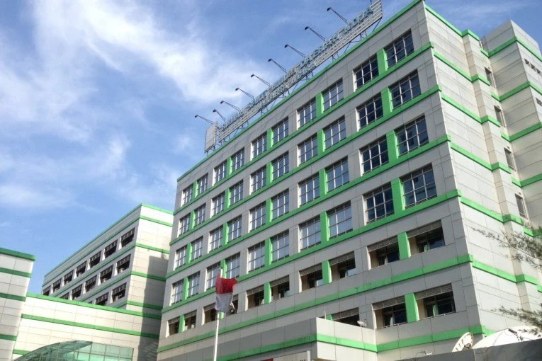tampak depan rsud koja